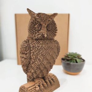 Owl sculpture